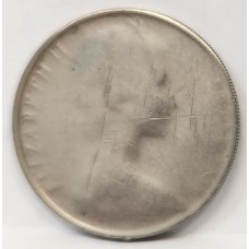 AUSTRALIA 1968 . TWENTY 20 CENTS COIN . MULTIPLE ERRORS . OIL FILLED DIE OR TEST COIN